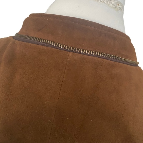 𝅺VALENTINO Uomo - Vintage Suede Bomber Jacket - Picture 6 of 16